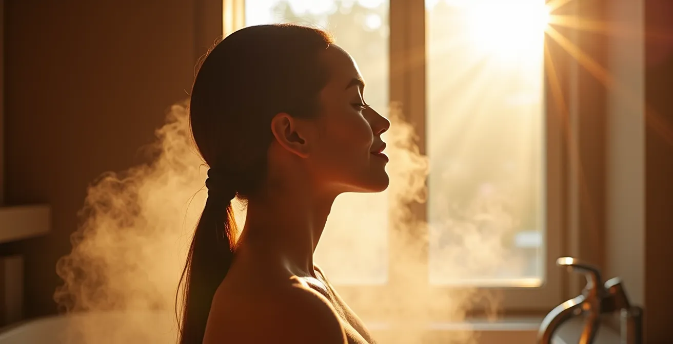 Representación visual del proceso de crisis curativa durante la desintoxicación