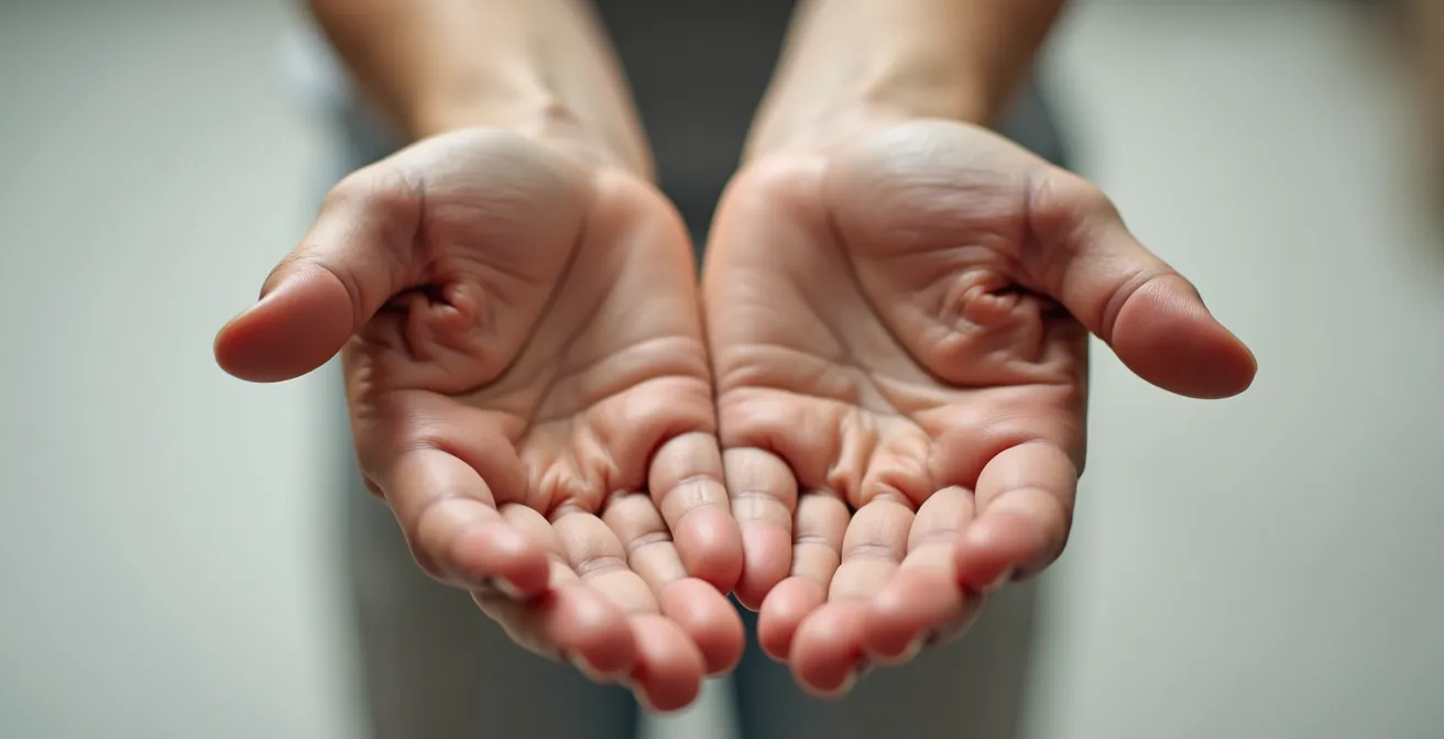 Método visual de la mano para medir porciones de alimentos y controlar la glucosa